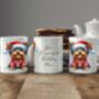 Personalised Yorkshire Terrier In Christmas Jumper Mug, thumbnail 2 of 2