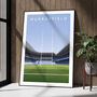 Murrayfield Stadium Scotland Rugby Poster, thumbnail 1 of 6