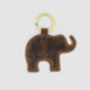 Leather Elephant Keyring, thumbnail 3 of 12