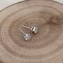 'Friends Are Diamonds' Sterling Silver Earrings, thumbnail 7 of 7