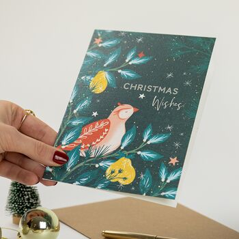 Assorted Retro Christmas Cards Pack Of Four, 7 of 8