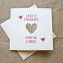 Gold 'Heart Full Of Sparkle' Best Friend Birthday Card, thumbnail 1 of 7