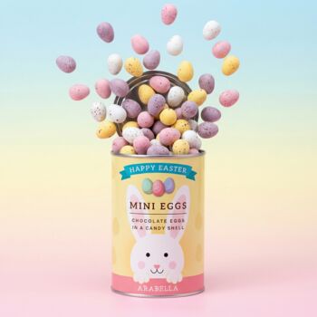 Personalised Easter Bunny Gift Mini Chocolate Egg Tin, 5 of 6