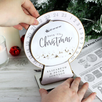 Personalised Christmas Advent Countdown Kit, 3 of 5