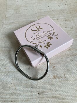 Silver Nail Bangle/Bracelet, 4 of 4