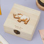 Personalised New Baby Hippo Trinket Box, thumbnail 2 of 2