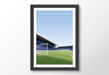Everton Fc Goodison Park Main/Gwladys Street Poster, 8 of 8