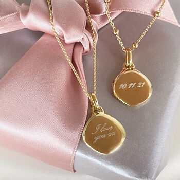 Personalised Mum Necklace With Adjustable Chain, 6 of 10