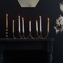 Golden Curved Seven Candle Holder, thumbnail 1 of 1