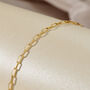 9ct Gold Chain Bracelet, thumbnail 2 of 5