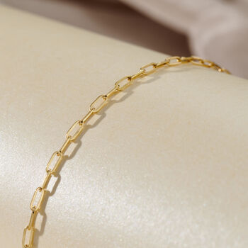 9ct Gold Chain Bracelet, 2 of 5
