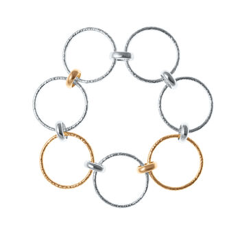 Multi Finish Hula Bracelet, 2 of 9