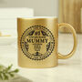 Personalised Worlds Best Mummy Gold Mug, thumbnail 1 of 2