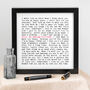 Boyfriend Quotes Gift Print, thumbnail 2 of 8