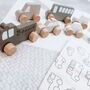 Personalised Wooden Neutral My First Car Push Toy, thumbnail 3 of 8