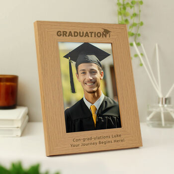 Graduation Gifts Personalised Photo Frame, 3 of 7