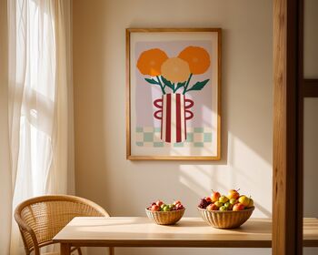 Magnolias Vase Print, 3 of 5