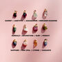 This Is 18. Happy 18th Birthday Birthstone Necklace, thumbnail 2 of 8