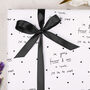 Three Sheets Of Fun Joke Anniversary Wrapping Paper, thumbnail 1 of 2