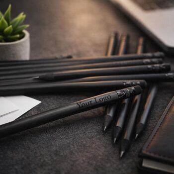 Engraved Pencils With Company Logo, 3 of 10