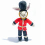 Animal Soft Toy In Changeable Soldier Outfit, thumbnail 1 of 5