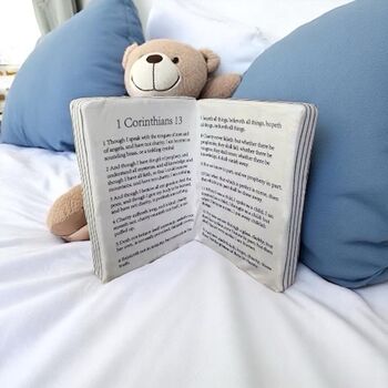 Plush Bible Cuddle Cushion, 4 of 12