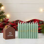 Christmas Advent Calendar Candle Set With 24 Candles, thumbnail 2 of 7