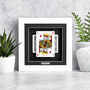 Best Dad Personalised King Playing Card Gift Frame, thumbnail 4 of 12