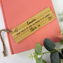 Personalised Love Story Welsh Bookmark, thumbnail 1 of 2