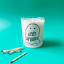 Personalised Halloween Spooky Ghost Candle, thumbnail 1 of 5