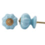 Set Of Two Turquoise Melon Ceramic Drawer Pulls, thumbnail 2 of 2