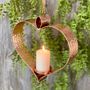 Copper Heart Hanging Candle Holder Ltzaf084, thumbnail 1 of 5