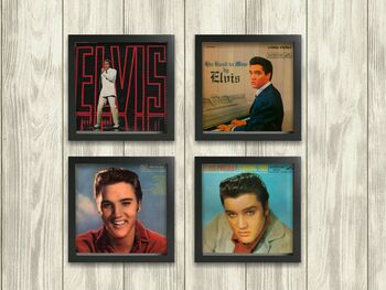 Elvis Presley Original Album Covers Framed, 2 of 11