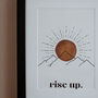 'Rise Up' Sunrise Print, thumbnail 2 of 6