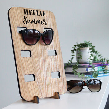 Personalised Sunglasses Holder Stand, 2 of 7