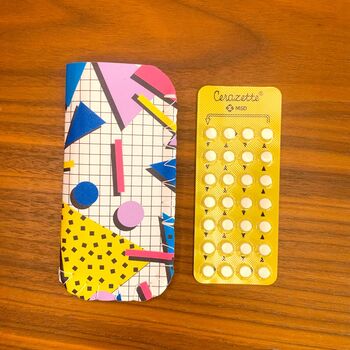 Retro 1980's Pill Case Holder Two Designs, 6 of 6
