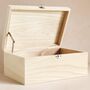 Personalised Pet Box Of Treats Wooden Hamper Box, thumbnail 3 of 4