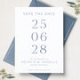 Personalised Save The Date Cards, thumbnail 1 of 7