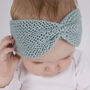 Baby Headbands Easy Knitting Kit Two In One Pattern, thumbnail 2 of 6