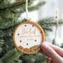 Personalised Bear Family Christmas Bauble, thumbnail 3 of 9