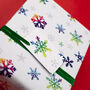 Luxury Snowflake Christmas Wrapping Paper Gift Tag Set, thumbnail 4 of 8