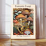Fantastic Mushroom Art Print, thumbnail 1 of 4