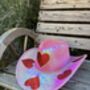 Love Heart Valentines Cowboy Hat, thumbnail 2 of 3