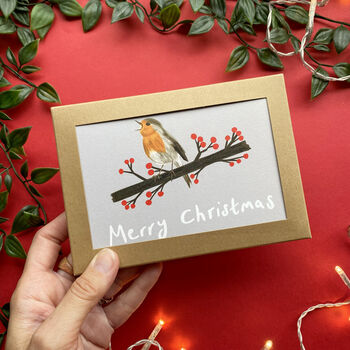 Robin Christmas Cards, 5 of 5