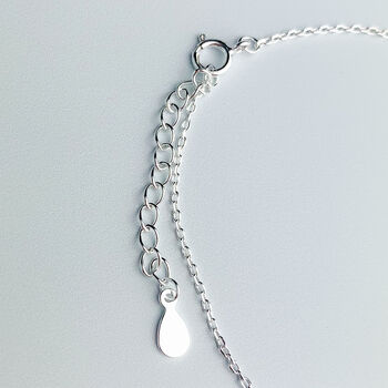 Sterling Silver Heart Trio Bracelet, 3 of 5