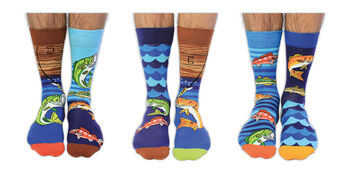 United Oddsocks Loads Of Pollocks Men's Gift Box Set, 2 of 3