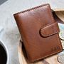 Mens Personalised Leather Card Wallet, thumbnail 7 of 11