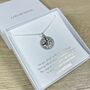 Good Luck Compass Necklace Gift, thumbnail 1 of 4