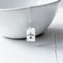 Plane Ticket Necklace, thumbnail 1 of 9