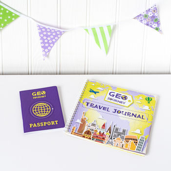 Travel Journal And Passport Activity Set, 5 of 10